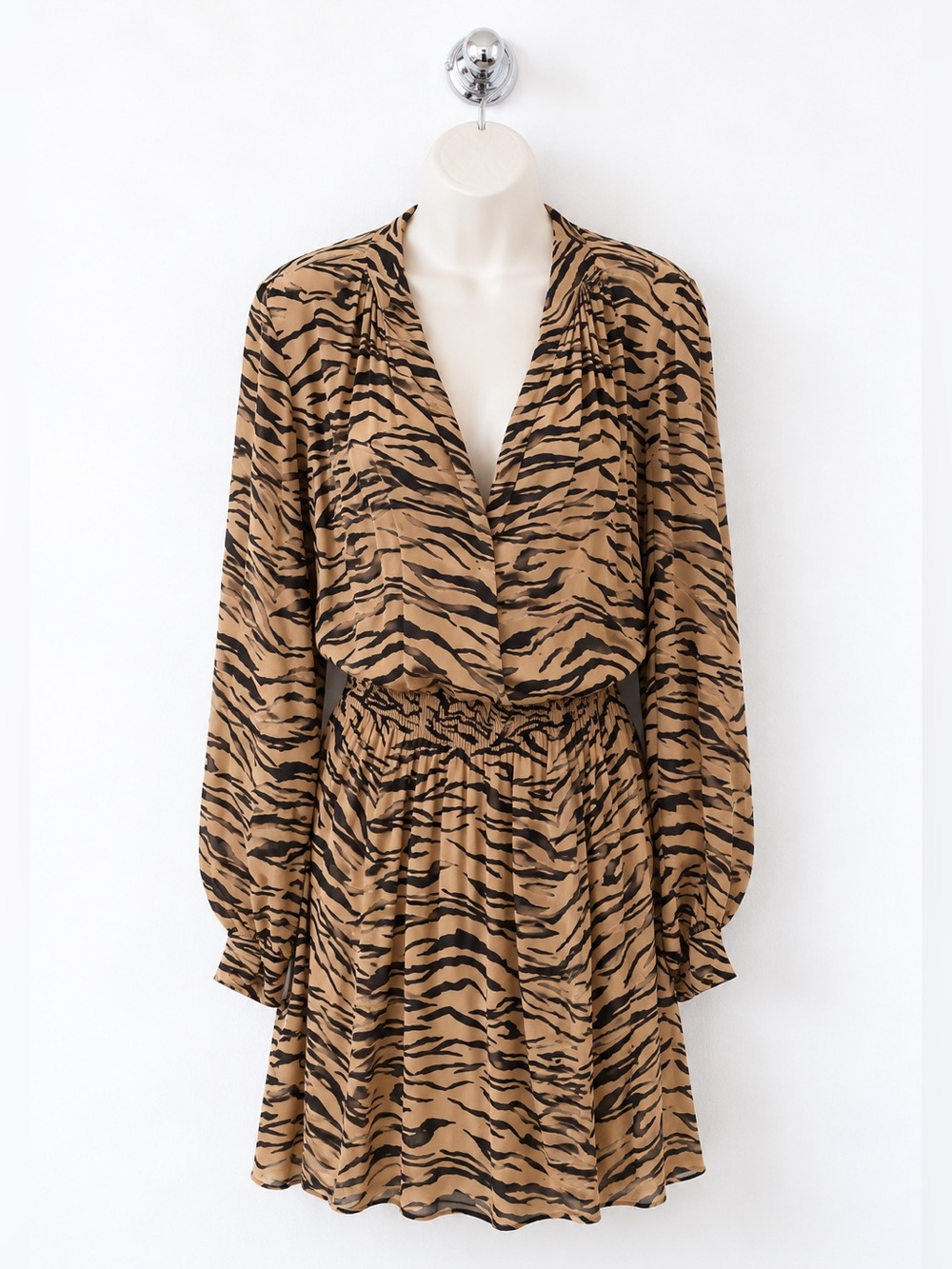 ZADIG & VOLTAIRE Rinka Tiger Print Dress